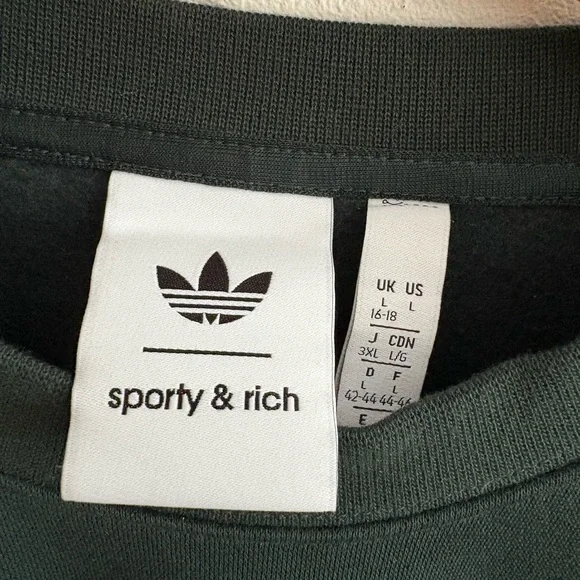SPORTY & RICH X ADIDAS Crewneck - Picture 4 of 6